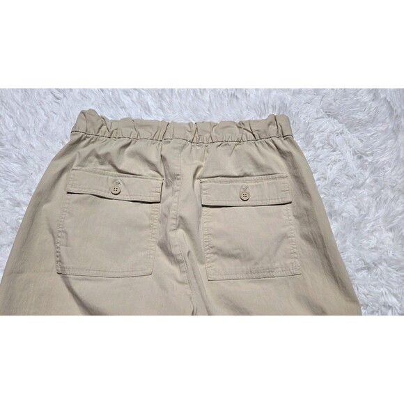 GAP Khaki Pull On Casual Cuff Ankle Jogger Pants Size Medium 30x26 - Picture 7 of 11